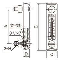 127mmレベルインジケーター(温度計付)_選択画像02
