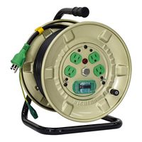 AC125V/15A/20mコードリール(アース付)