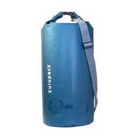 φ250x400/25Lロールトップバッグ(防水/青)