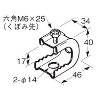 3～16mmC型ビームクランプ(20個)_選択画像03