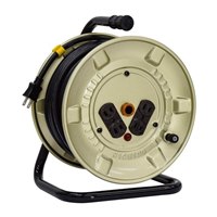 AC125V/15A/20mコードリール(アース無)