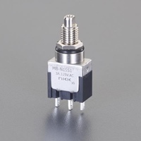 125V/3A押しボタンスイッチ(単極双投/小型
