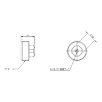 R2 in四角プラグ(ステンレス製)_選択画像02