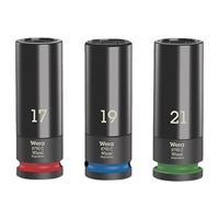 1/2 inDR3点インパクトソケットwheel nut用