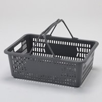 415x299x155mm/12.5Lバスケット(灰/5個)