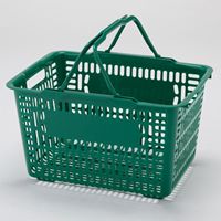 409x300x238mm/18.0Lバスケット(緑/5個)
