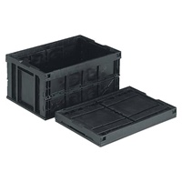 650x440x329mm/76.9Lハイテク折畳コンテナ