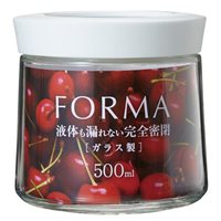 φ100x101mm/500mlガラス容器(パッキン付)