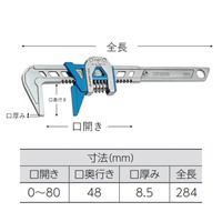 80/284ワイドモーターレンチ(特殊合金/早送_選択画像04
