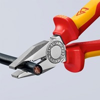 180mm電工ペンチ(絶縁グリップ･落下防止型)_選択画像04