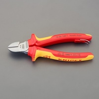 160mm電工ニッパー(絶縁/グリップ/落下防止