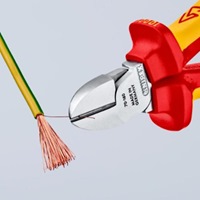 160mm電工ニッパー(絶縁/グリップ/落下防止_選択画像03