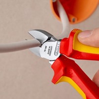 160mm電工ニッパー(絶縁/グリップ/落下防止_選択画像04