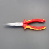 200絶縁ラジオペンチ(グリップ/直/落下防止