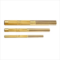 3/8 in-3/4 in3本組ピンポンチ(真鍮製)