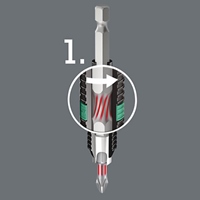 PZ3x25mm[Pozidriv]ドライバービット_選択画像03