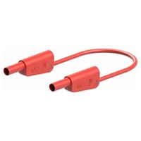 φ4mm/750mmテストリード(スタック接続/赤)