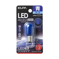 AC100V/0.5W/E12LEDナツメ電球(青)_選択画像02