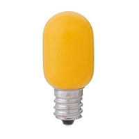 AC100V/0.5W/E12LEDナツメ電球(黄)