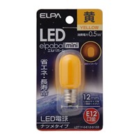 AC100V/0.5W/E12LEDナツメ電球(黄)_選択画像02