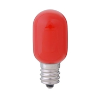 AC100V/0.5W/E12LEDナツメ電球(赤)