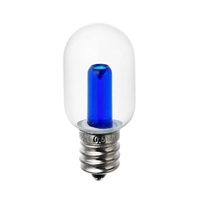 AC100V/0.5W/E12電球(LED/ナツメ球/青)