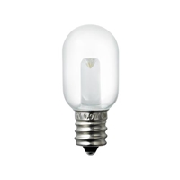 AC100/0.9W/E12電球(LED/装飾用/クリア昼白