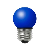 AC100V/1.4W/E26電球(LED/防水/青)