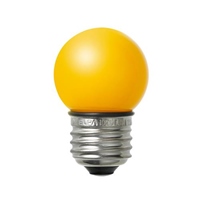 AC100V/1.4W/E26電球(LED/防水/黄)