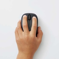 [単3x1本]ワイヤレスマウス(抗菌静音/黒_選択画像04