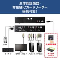 パソコン自動切替器(HDMI対応/2:1)_選択画像02