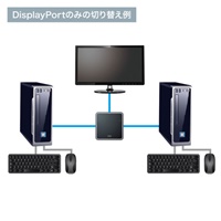 PC自動切替器(DisplayPort/手元スイッチ付)_選択画像04