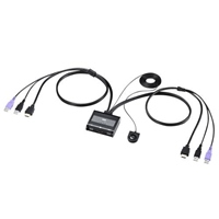 パソコン自動切替器(HDMI/手元スイッチ/2:1
