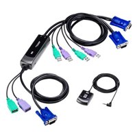 PC自動切替器(アナログ･USB/スイッチ付)