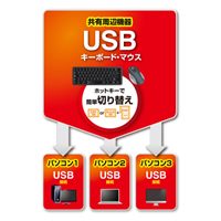 PC自動切替器(キーボード･マウス用/3:1)_選択画像02