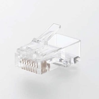 LANケーブルコネクター(CAT6対応/100個)