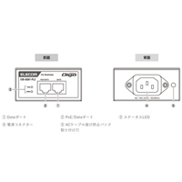 ギガビット対応PoEインジェクタ-(34.7W)_選択画像04