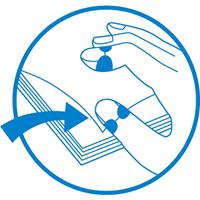 指先滑り止パッド(大小10片x2シート/20PAC_選択画像03