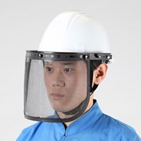 フェイスプロテクター(保護帽取付型/鋼メッ_選択画像03