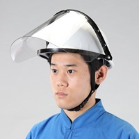 フェイスプロテクター(保護帽取付/幅広/PET_選択画像04