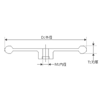 φ90x10mm/M10ダイヤモンドカッター(U溝用)_選択画像04