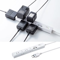 AC125V/14Ax1mタップ(USB充電ポート付)_選択画像02