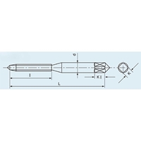 M3x0.5スパイラルタップ(HSSE)_選択画像03