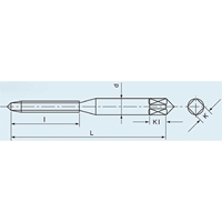 M5x0.8ポイントタップ(HSSE)_選択画像03