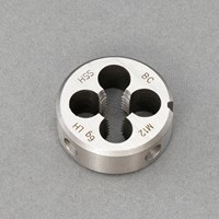 M12x1.75/38mm丸ダイス(左ねじ用/並目/HSS)