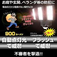 3灯LEDセンサーライト(単1x3本)_選択画像03