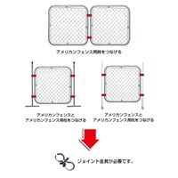 900x900x320ガードフェンス(31.8ドブメッキ_選択画像02