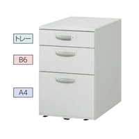 395x600x611mm/3段ワゴン(ストッパー付)_選択画像02