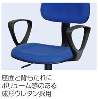 ワークチェアー(グレー/肘付)_選択画像03