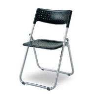 折畳み椅子(ブラック)